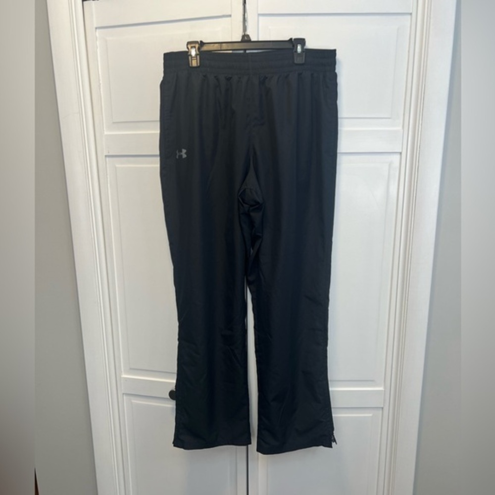 Under Armour Men’s HeatGear Straight Leg Vital Warm Up Pants Size XL Color Black